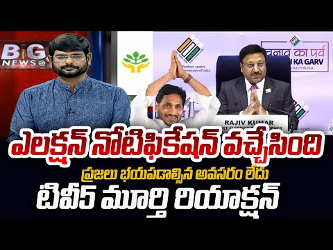 TV5 Murthy Reaction On Election Notification | Chandrababu Comments On AP Elections 2024 | TV5 - TV5NEWS