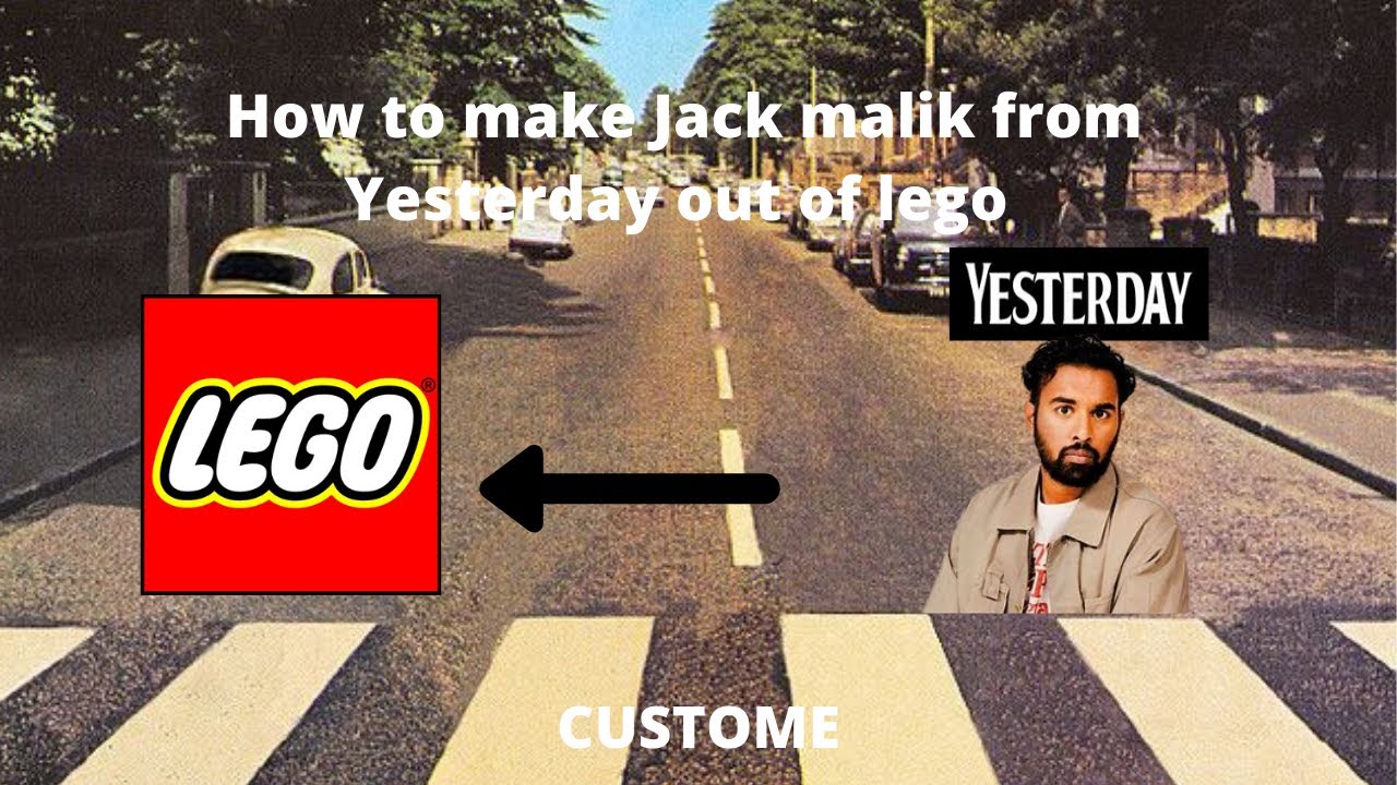 How to make jack Malik from yesterday LEGO custome - YouTube
