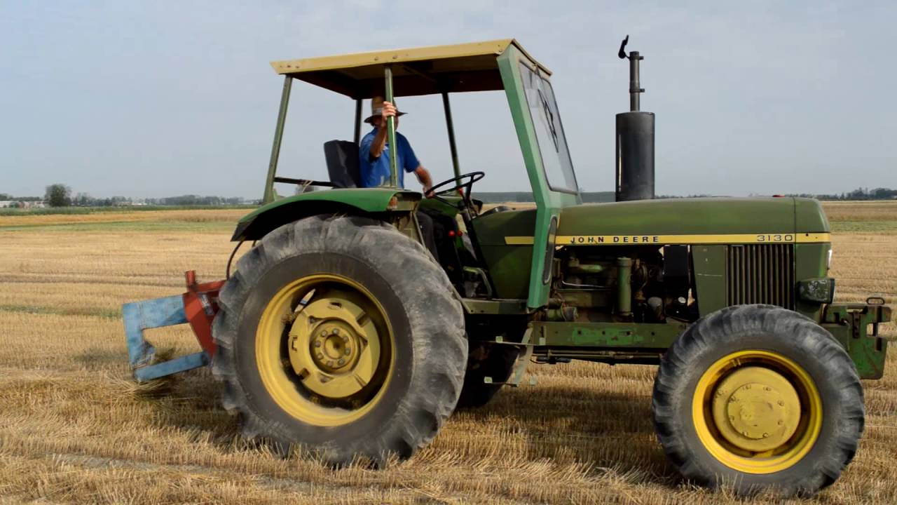 John Deere 3130 & Drenaggio Con Aratro Talpa