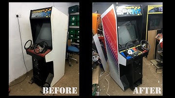 Atari Championship Sprint System 2 Video Arcade Restored