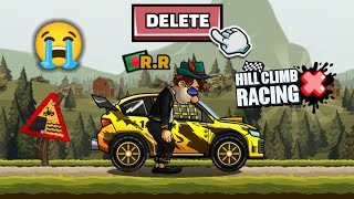 I DELETED MY ACCOUNT 😭 11 EASY TO IMPOSSIBLE CHALLENGE | Hill Climb Racing 2