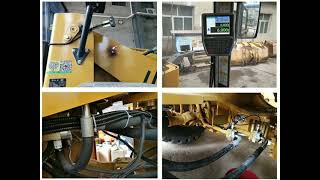 Wheel loader scale of installation video