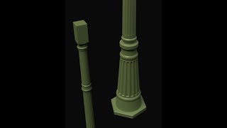 Blender: Modeling a Lamp Post (Part 1)