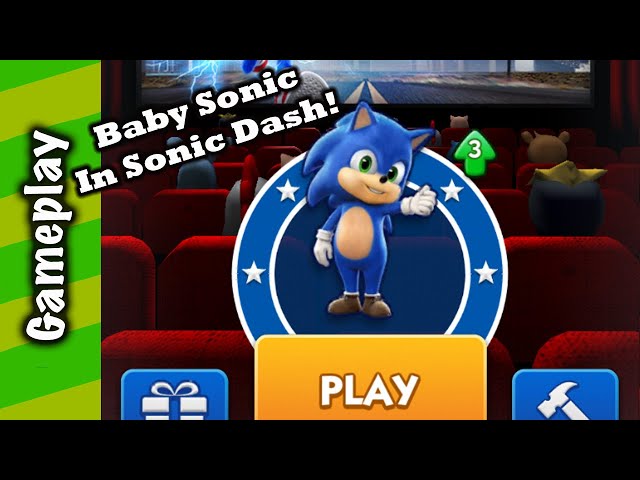 Como Abrir o Baby Sonic RÁPIDO e SEM PAGAR! - Sonic Forces / Sonic Dash 