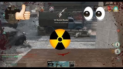 SUPPRESSED PPSH-41 DROPS A V2 ROCKET in COD WW2 (PPSH CLASS SETUP) NUKE WITH EVERYONE WEAPON EP-5