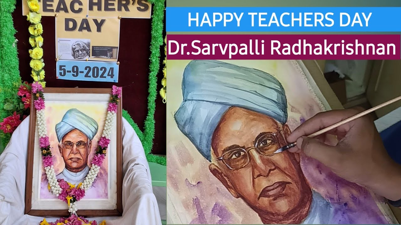 dr-sarvpalli-radhakrishnan-portrait-in-watercolor