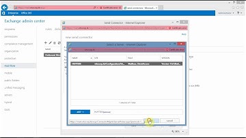 How to configure Smart host / Relay on Exchange Mail Server 2013