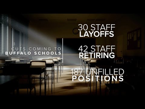 'In a difficult situation': Roughly 30 Buffalo Public School employees to be laid off
