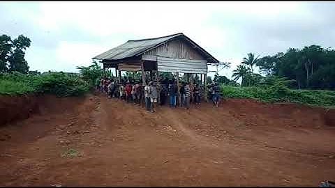 Video Desa Gedung Raja Membangun dengan Gotong royong