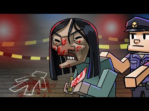Psycho Grandma - VISIT WITH OLD GRANDMA GOES WRONG! (Minecraft Roleplay)