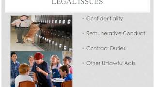 Group Project Legal and Ethical Issues with Narration