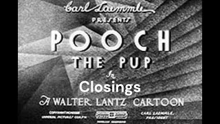 Pooch The Pup Closings