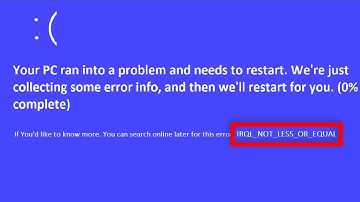 How To Fix IRQL_NOT_LESS_OR_EQUAL Error || IRQL NOT LESS OR EQUAL Error On Windows 7/8/10