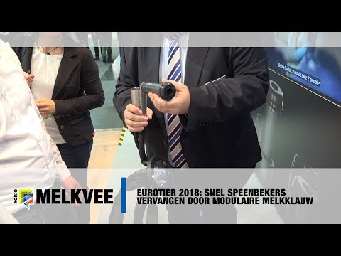 DeLaval Evanza melkstel; snel verwisselbare tepelvoeringen