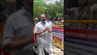 அஞ்சலி செலுத்த நேரில் வந்த ஜெயக்குமார் 🥺#jayakumar #admk #sowcarjanaki #tamilcinema #rip
