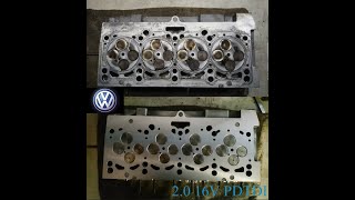 Volkswagen, Skoda, Audi, Seat 2.0 Pdtdi 16v BKD Hengerfej felújítás Cylinder head restoration