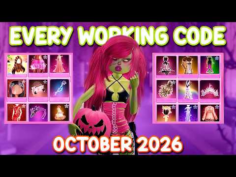 ALL NEW WORKING CODES IN DRESS TO IMPRESS * OCTOBER 2026*