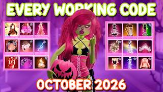 ALL NEW WORKING CODES IN DRESS TO IMPRESS * OCTOBER 2026*