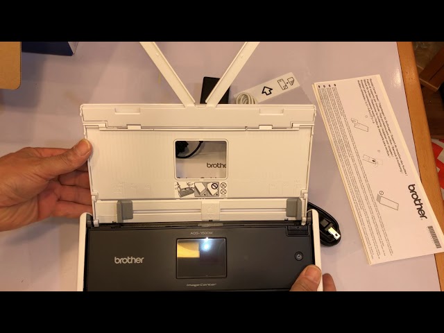 Brother ADS-1500W Compact Wireless Color Duplex Desktop Scanner