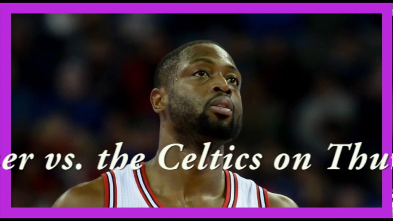 Dwyane Wade celebrates clutch 3 pointer with throat slashing gesture in Bulls win