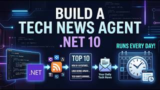.NET 10 में डेली टेक न्यूज़ एजेंट बनाएं | RSS + ईमेल ऑटोमेशन screenshot 4