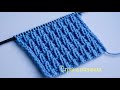 Узоры спицами. Резинка «Колосок». Knitting patterns. Elastic band "Spikelet".