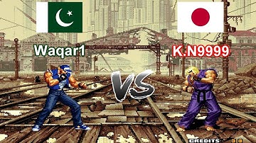 SNK vs. Capcom - SVC Chaos Super Plus - Waqar1 vs K.N9999 FT5
