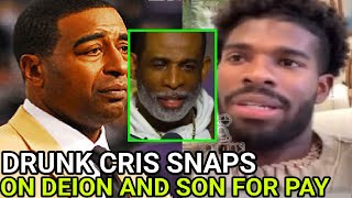 Cris Carter Exposed After Going Off On Shedeur And Deion Sanders For Chance At Fame! THE TOKEN DRUNK