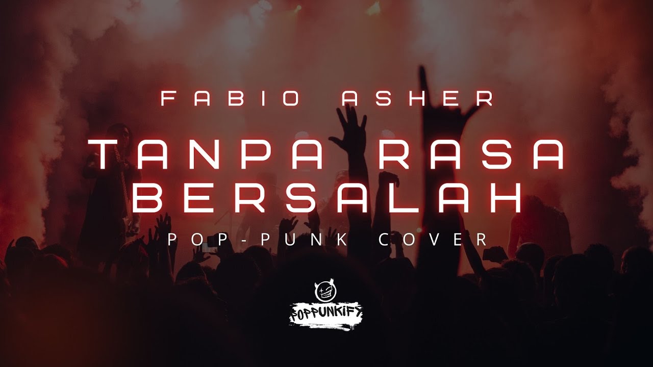 Fabio Asher - Tanpa Rasa Bersalah | Pop Punk Cover (Lyric Video)