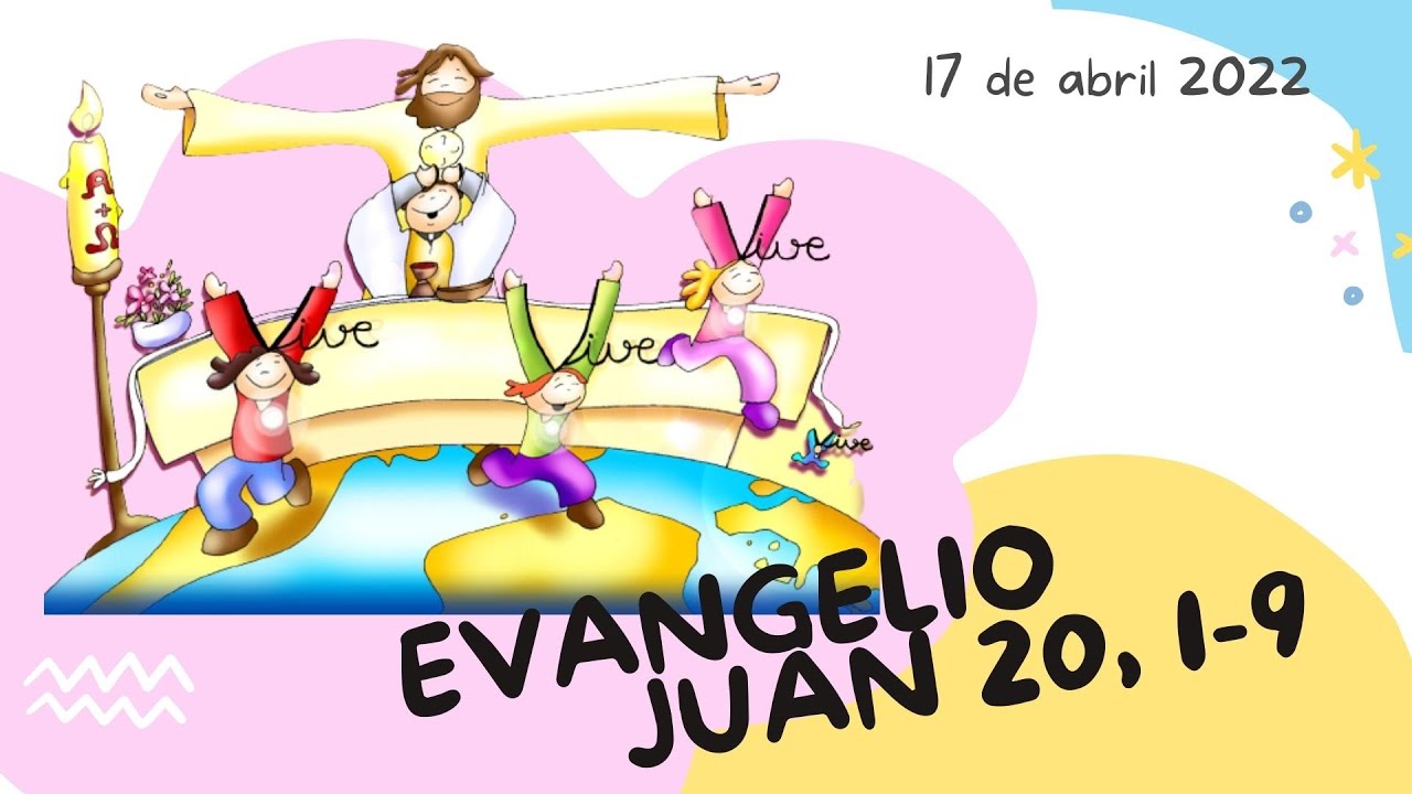 Reflexión para niños Evangelio Juan 20, 1-9 - YouTube