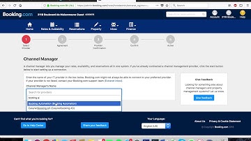 Requesting a connection from Booking.com extranet