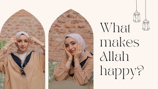 What makes Allah happy?🤔🇵🇸@IslamPopuler @HiTechIslamic @HiTechIslamic @iamamuslim