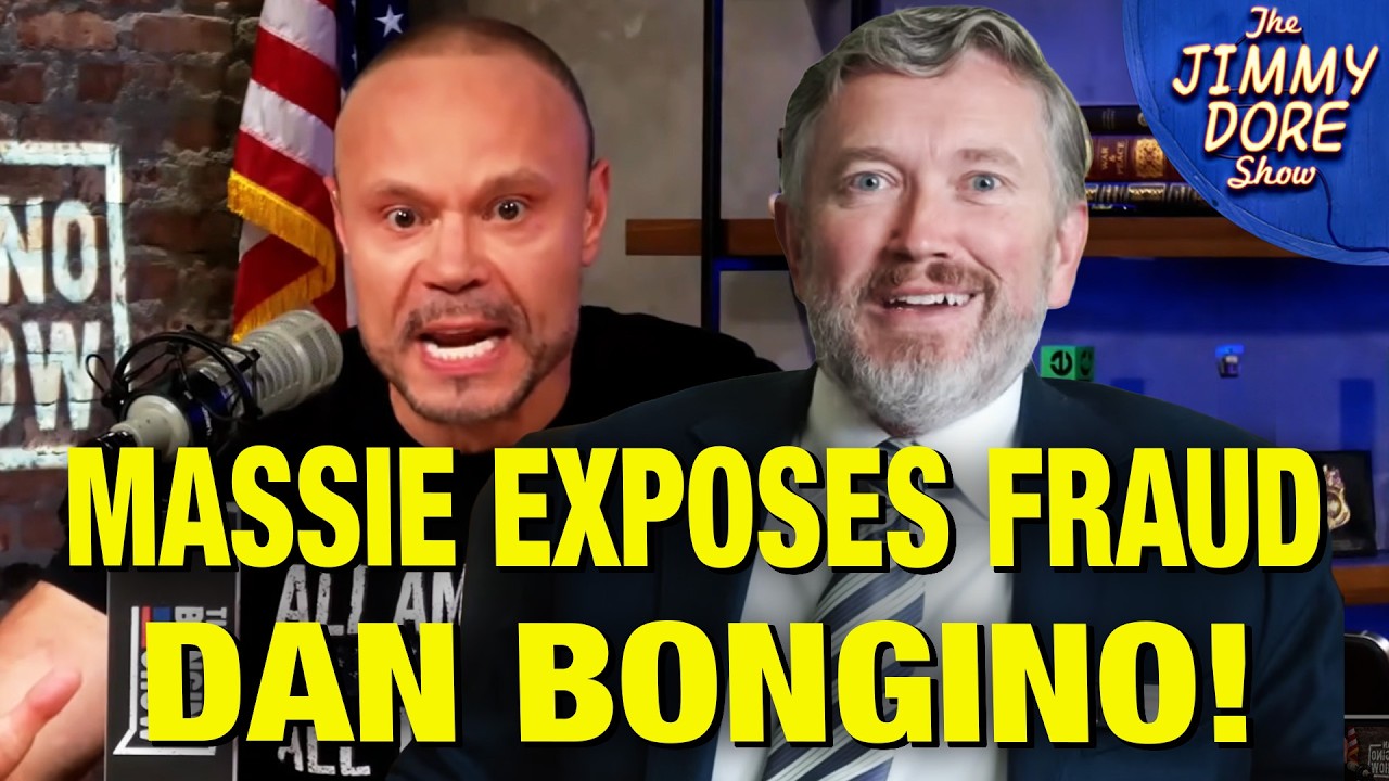 Desperate Dan Bongino BECLOWNS Himself While Attacking Thomas Massie!