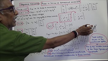 UNSYMMETRICAL FAULT CALCULATIONS – PART – 39 – POWER IN TERMS OF SYMMETRICAL COMPONENTS