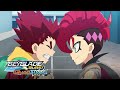 Bel meets hyuga  hikaru  episode 11  beyblade burst quadstrike