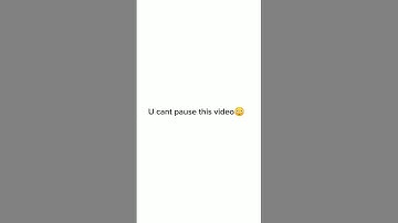 U cannot pause this video #shorts