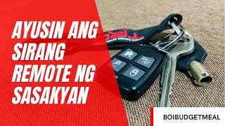 Paano Ayusin ang Sirang Remote ng Sasakyan / Kotse / Auto