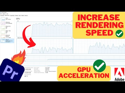 How To Increase RENDERING SPEED In Premiere Pro | Render FAST With GPU Acceleration In PREMIERE PRO