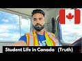 Student life in Canada (Truth) Job, Rent , College, tension, more tensions😱  MUST WATCH