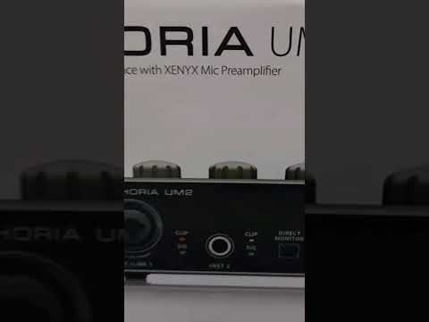 My First Audio Interface||Behringer Uphoria UM2