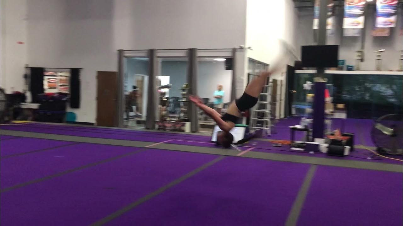 Handspring Whip to Lay YouTube