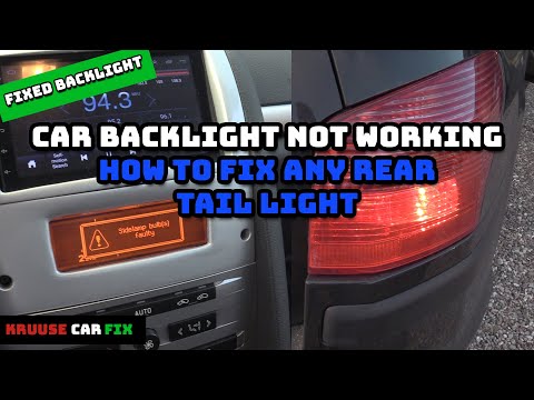 वीडियो: आप कार की बैकलाइट कैसे ठीक करते हैं?