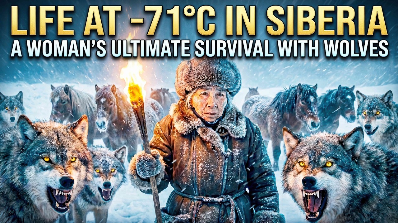 Life at −71°C in Siberia | A Woman’s Daily Survival Where Humans Refuse to Leave