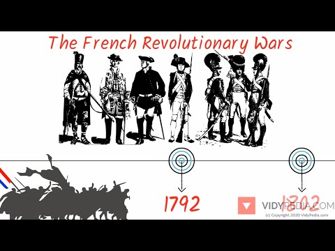 French Revolutionary Wars  - explained in 4 minutes - mini history - 3 minute history for dummies