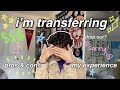 i transferred from SDSU... here's why (pros & cons)