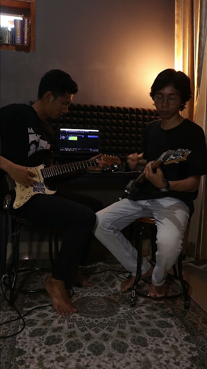 Barisan Juang Rebellion Rose Lead Gitar / Melodi Akhir #punkrock #guitarcover