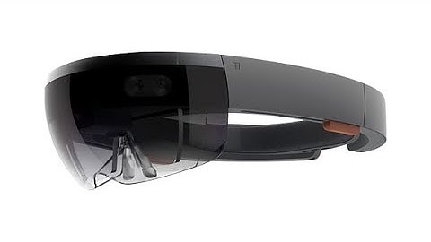 Microsoft HoloLens Prototype Device Hands-on