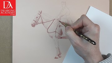 How to Draw Horses presented by Drawing Academy .com 42-2