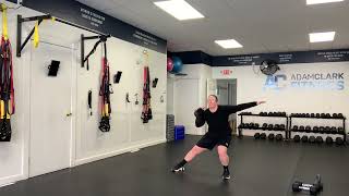 Offset Kettlebell Lateral Squat