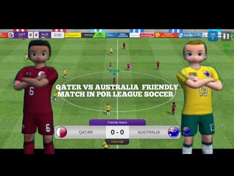 QATAR VS AUSTRALIA FRIENDLY MATCH IN POR LEAGUE SOCCER FOOTBALL GAME 2022 #viralvideo